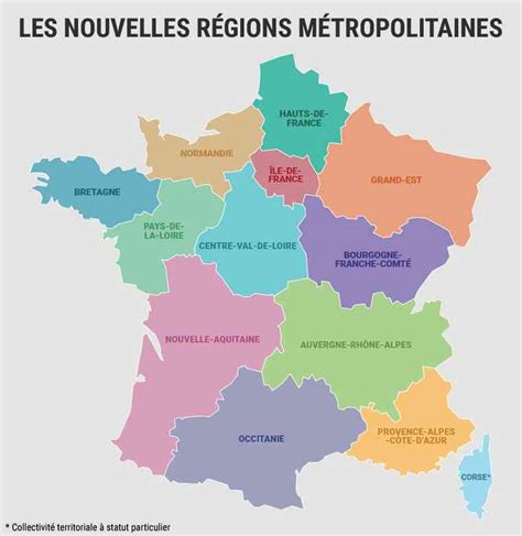 Carte De France Des Régions Images ≡ Voyage Carte Plan