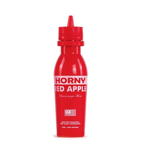 Horny Flava Red Apple Ejuice 55 65 Ml Pgvg No
