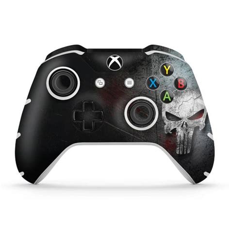 Adesivo Compatível Xbox One Slim X Controle Skin The Punisher