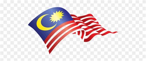 Protes merah putih terbalik, bendera malaysia dibakar. Animasi Gambar Bendera Malaysia Berkibar