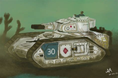 Macharius Heavy Tank By Countvonnumenor On Deviantart