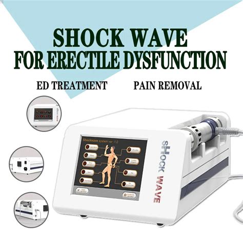 Low Intensity Extracorporeal Shock Wave Therapy Equipment Sm824 Portable Shock Wave Machine For