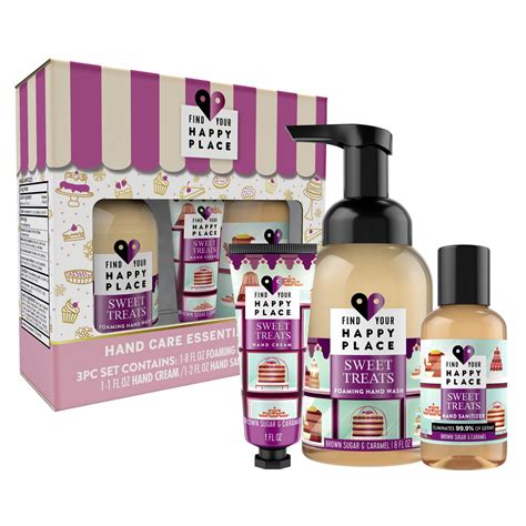 11 Value Find Your Happy Place Hand Care Essentials Holiday T Set