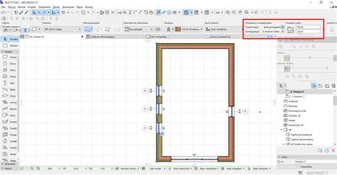 Archicad Jak zmienić wysokość ściany Poradnik tutorial Blog