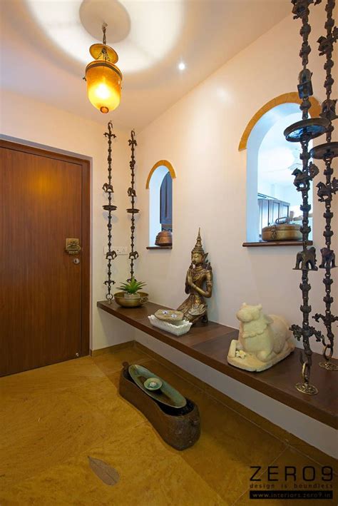 » krishna janmashtami decoration ideas: Entrance area country style living room by zero9 country ...