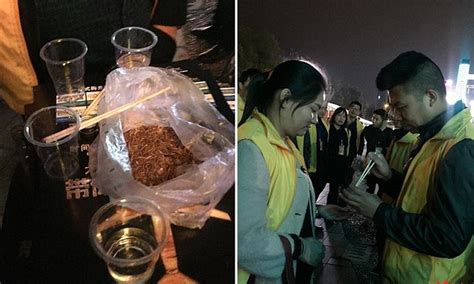 Chinese Employees Are Forced To Eat Live Worms After