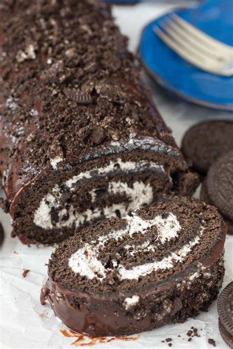 Cookies N Cream Oreo Cake Roll Crazy For Crust