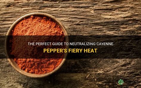 The Perfect Guide To Neutralizing Cayenne Peppers Fiery Heat Shuncy