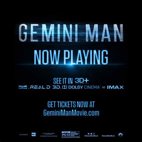 Gemini Man Now Playing Paramount Trinidad Perfectly Matched Will