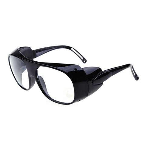 Clear Lens Safety Goggles Over Glasses Labour Working Eye Protective
