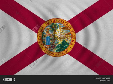 Flag Us State Florida Image And Photo Free Trial Bigstock