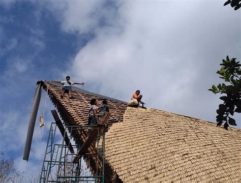 3 Layer Bamboo Roof Shingles — Better Bamboo Buildings