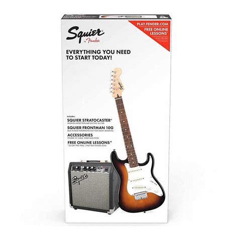 Pack Squier Guitarra Electrica Mini Stratocaster Frontman