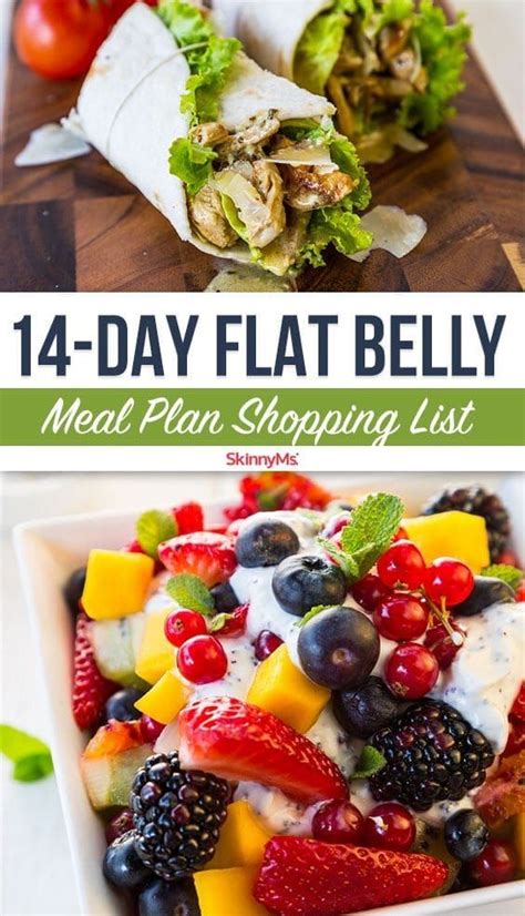 14 Day Flat Belly Meal Plan Artofit