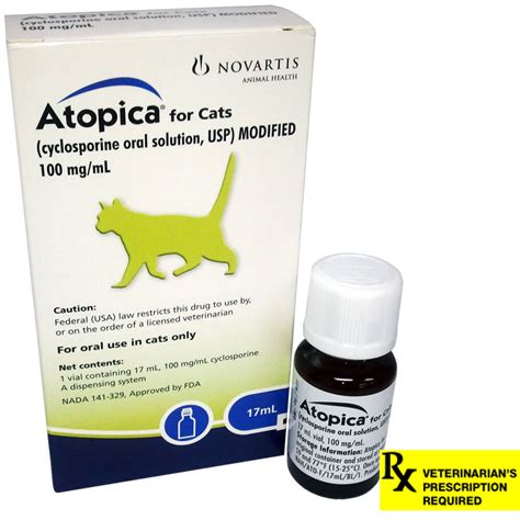 We did not find results for: Atopica Rx for Cats, 100mg/ml