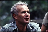 British film director John Irvin on the set of his Vietnam war film ...