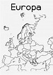 Mapas de Europa para descargar y colorear | Colorear imágenes