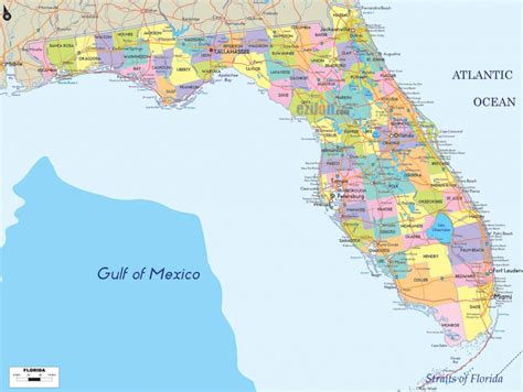 Old Historical City County And State Maps Of Florida Interactive