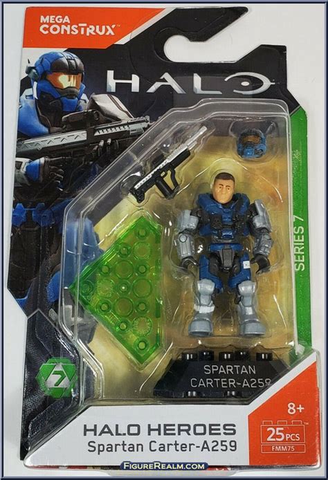 Spartan Carter A259 Halo Series 7 Halo Heroes Mega Bloks Action