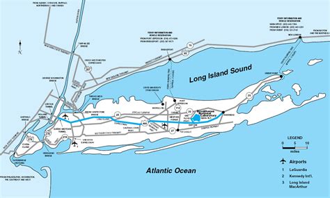 Map of ferries from connecticut to long island | Download them and print