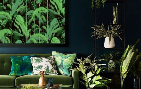 Dark Flora Liv Corday Salas Living Room Interior Design Living