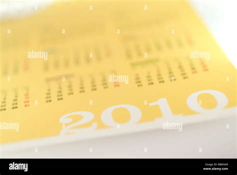 Calendar 2010 Hi Res Stock Photography And Images Alamy