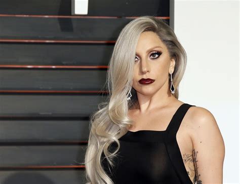 Lady Gaga At Vanity Fair Oscar Party In Hollywood Hawtcelebs