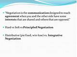 Distributive Vs Integrative Negotiation Ppt Images