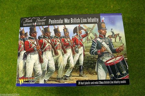 British Napoleonic Peninsular War Line Infantry Black Powder 28mm