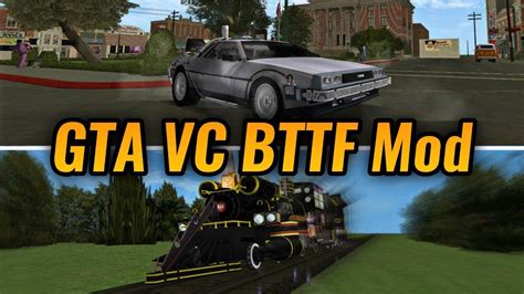 Gta Vice City Back To The Future Hill Valley Mod Youtube