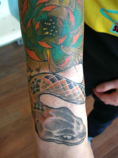 Snake Forearm Tattoos For Men