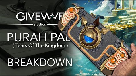 Totk Purah Pad Tears Of The Kingdom Pixel 7 Case Cosplay Diy Kit Breakdown Youtube