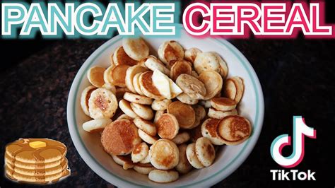 How To Make Pancake Cereal Pancake Cereal Tik Tok Recipe Youtube