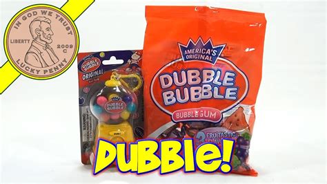 Dubble Bubble Mini Clip On Gumball Dispenser And 3 Fruitastic Flavors