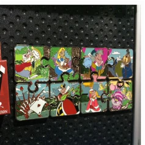 Themadkiwi Disney Pins Alice In Wonderland Pin Collection