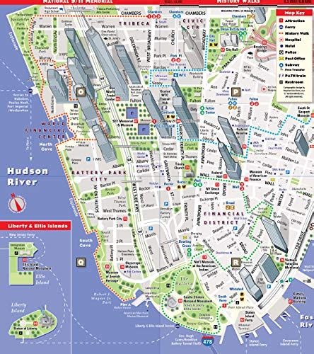 Streetsmart Nyc Map 911 Edition By Vandam Laminated City Street Map