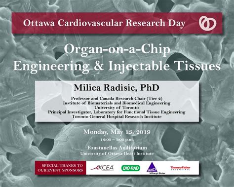 Ottawa Cardiovascular Research Day 2019 University Of Ottawa Heart