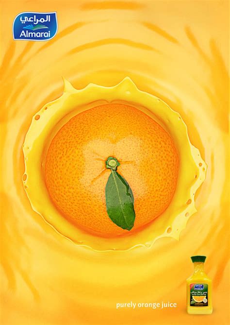 Purely Orange Ads Creative Creative Advertising Graphic Design