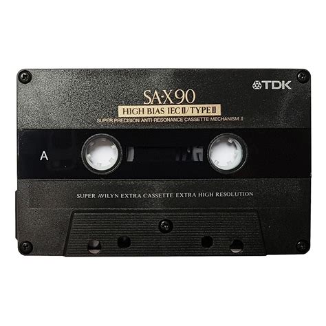 Tdk Sa X90 1992 95 Chrome Blank Audio Cassette Tapes Retro Style Media