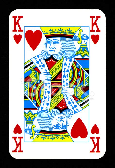 Who hasn't played it during their childhood. Playing Card: King of Hearts Stock Photos - FreeImages.com