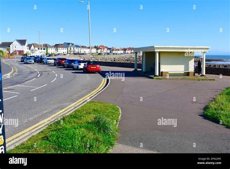 Street View Along The Sweeping Road Along Porthcawl Sea Front Known As