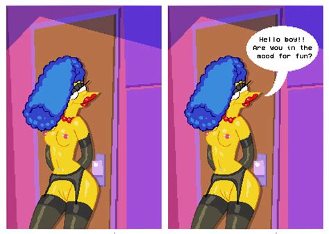 MARGE SIMPSONS PIXEL 2 By Sexfire Hentai Foundry