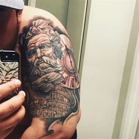 Maybe you would like to learn more about one of these? Start of my Ancient greek/roman half sleeve by Kiro @ Bad ...