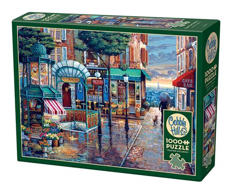Rainy Day Stroll 1000 Piece Jigsaw 40077 Cobble Hill Puzzles Official
