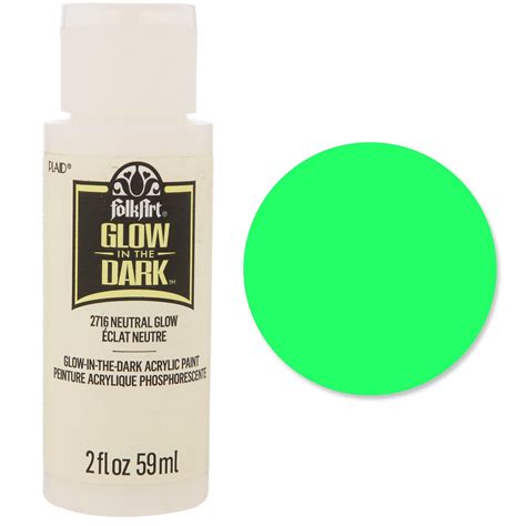 Folkart Glow In The Dark Acrylic Paint Hobby Lobby 1940683