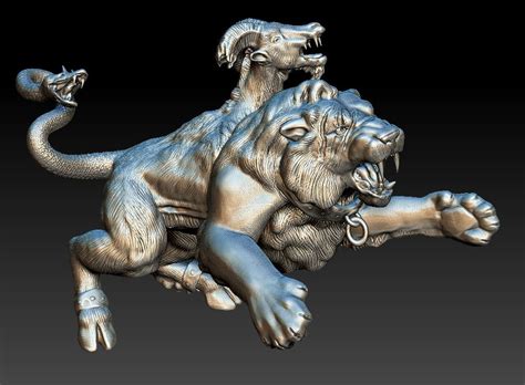 Artstation Chimera Sculpt