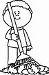 Clean The House Black And White Clipart - ClipArt Best
