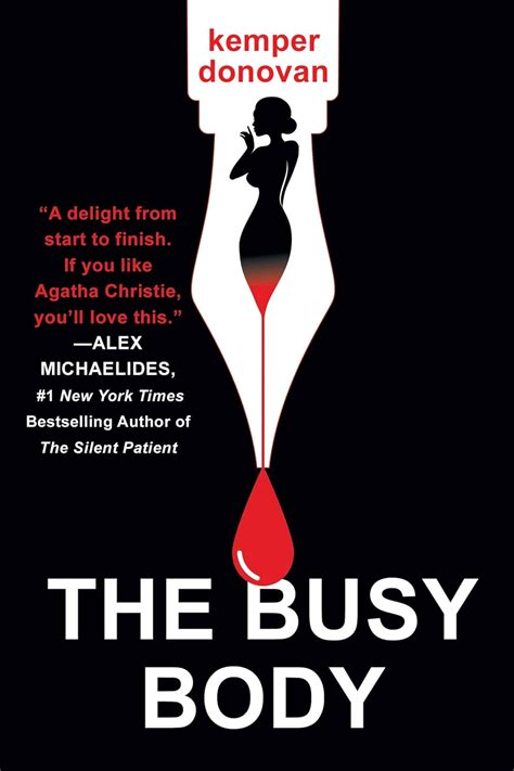 The Busy Body A Witty Literary Mystery With A Stunning Twist Kindle Edition By Donovan