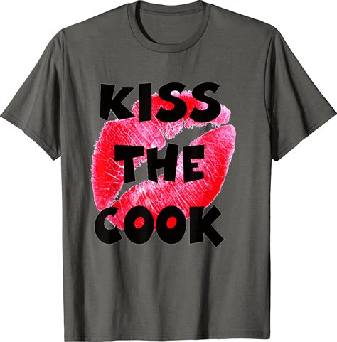 Kiss The Cook T Shirt Uk Clothing