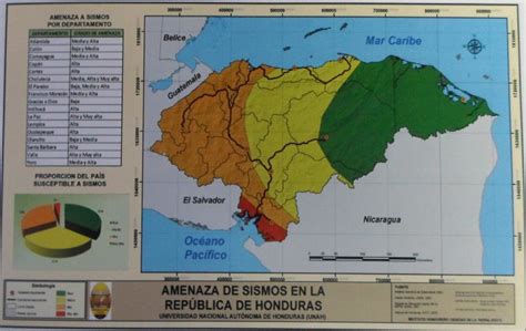 Mapa De Fallas Geol Gicas De Honduras Mapa De Honduras